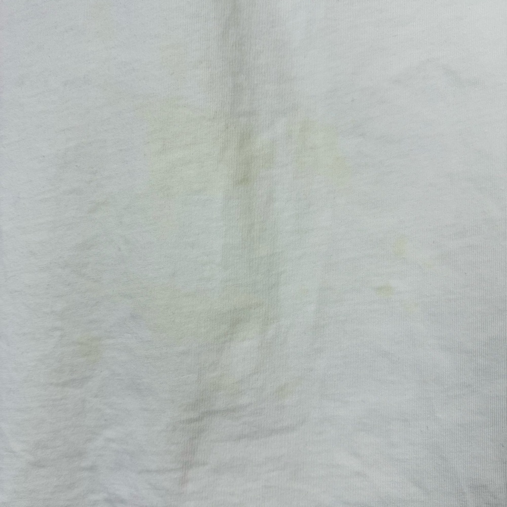 Moncler Men's Short Sleeve 3D Velvet Logo T-Shirt Off White Spell Out Crew Neck - Picture 8 of 16